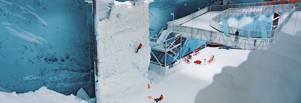 Indoor ice climbing at SNØ - Part 2